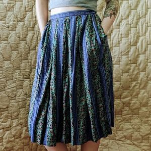 vtg floral skirt